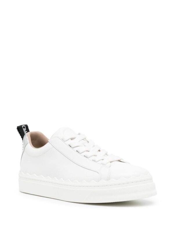 Chloé Lauren leather sneakers