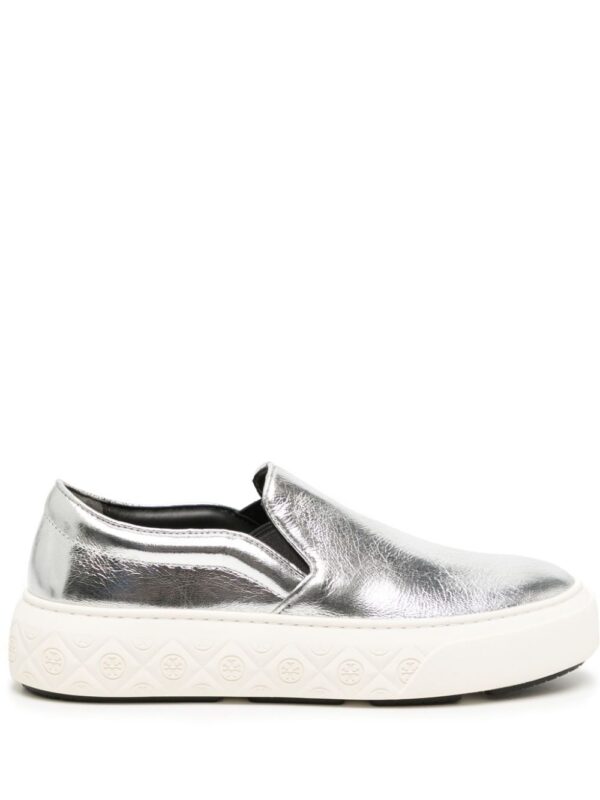 21364891_51584285_1000_dc4e18b5-c407-4748-88b0-e5f5c228ae8f.jpg Tory Burch Ladybug metallic-finish sneakers