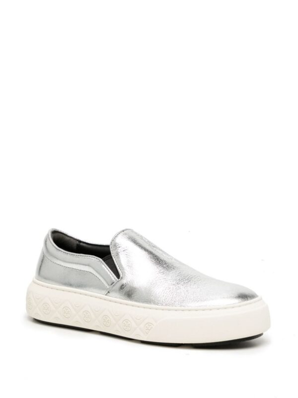 21364891_51584287_1000_416ec67b-d05a-4166-8283-145c05b7af6a.jpg Tory Burch Ladybug metallic-finish sneakers