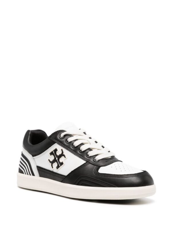 21454228_51412124_1000_a71dfa6a-520a-464d-9e15-cfdc338b928c.jpg Tory Burch Clover Court colour-block leather sneakers