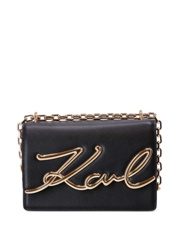 21465507_51353922_1000.jpg Karl Lagerfeld Karl-signature leather bag