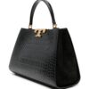 Tory Burch  Eleanor crocodile-embossed leather bag
