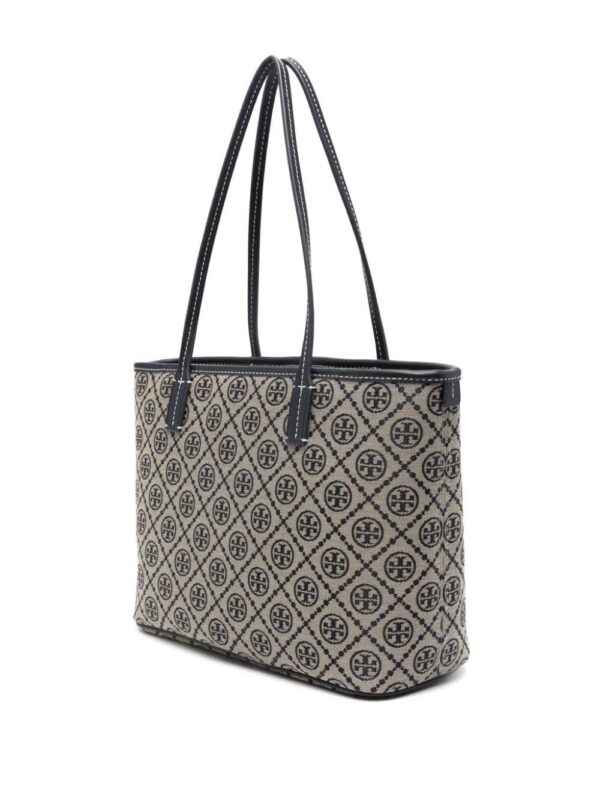 21490388_51565697_1000.jpg Tory Burch small T Monogram jacquard tote bag