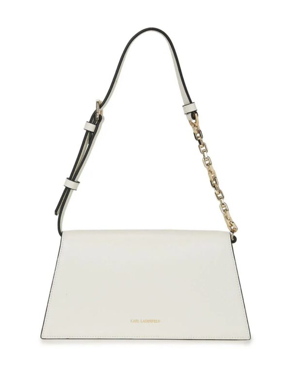 Karl Lagerfeld  medium Signature leather shoulder bag