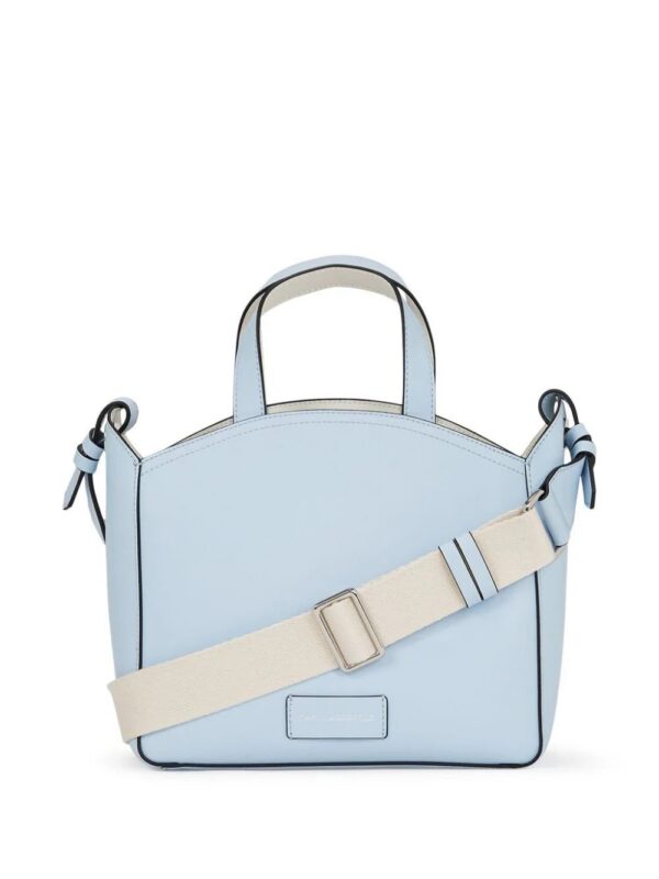 21539374_52474385_1000.jpg Karl Lagerfeld K/Circle perforated-logo tote bag