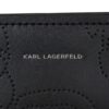 Karl Lagerfeld  Ikonik perforated leather shoulder bag