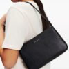 Karl Lagerfeld  Ikonik perforated leather shoulder bag