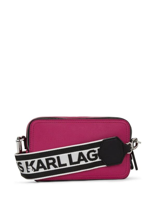 21540146_52543813_1000.jpg Karl Lagerfeld Jeans logo-patch camera bag