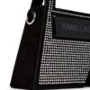 Karl Lagerfeld  small Ikon K Crystal top-handle bag