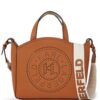 Karl Lagerfeld  K/Circle perforated-logo tote bag