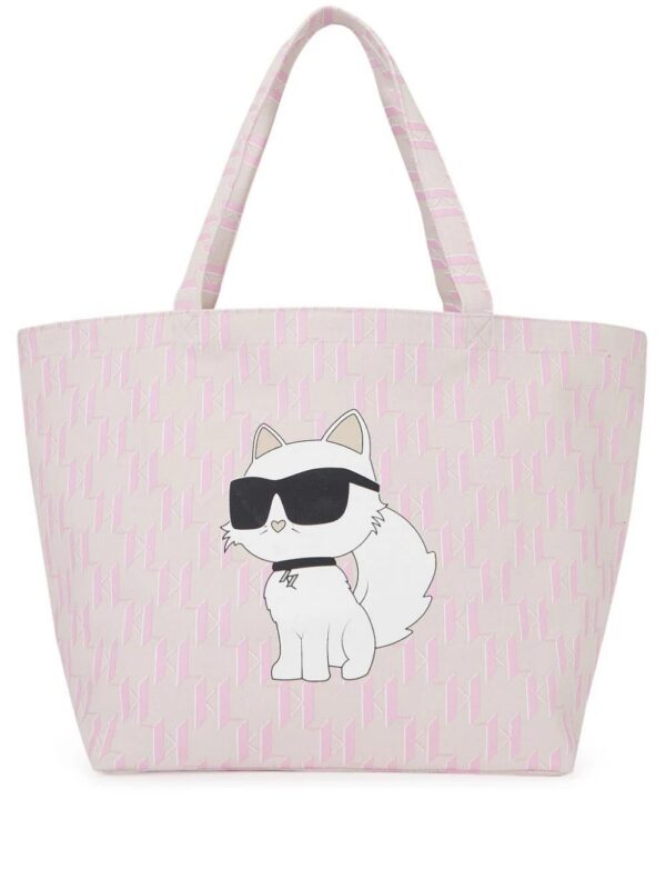 21541421_52520892_1000.jpg Karl Lagerfeld Ikonik Monogram Choupette tote bag