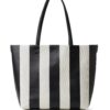 21541465_52559075_1000.jpg Karl Lagerfeld Hotel Karl striped canvas beach bag