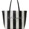 21541465_52559076_1000.jpg Karl Lagerfeld Hotel Karl striped canvas beach bag