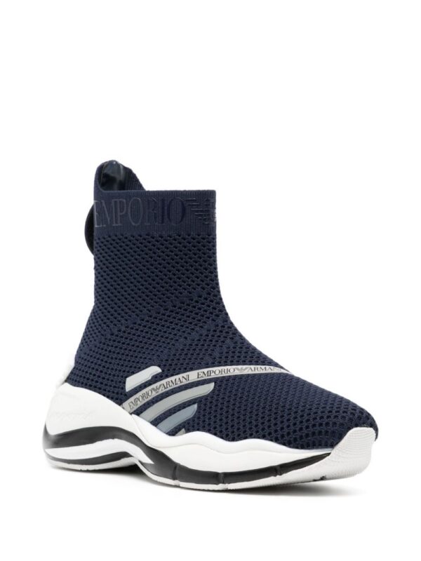 Emporio Armani chunky slip-on sneakers
