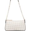 Michael Michael Kors  monogram-jacquard leather shoulder bag