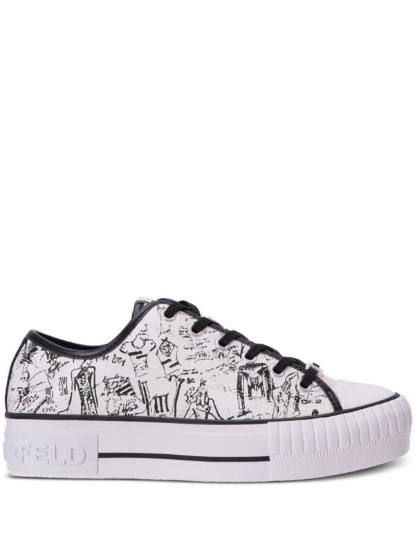 Karl Lagerfeld Kampus Max lace-up sneakers