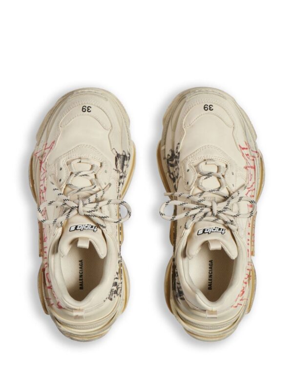 Balenciaga Triple S logo-print sneakers