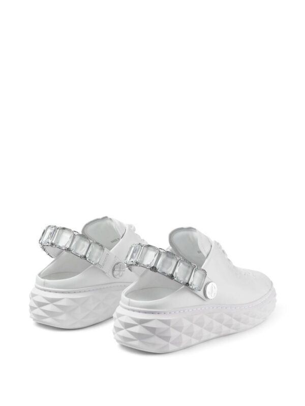 Jimmy Choo Diamond Maxi Sling slippers