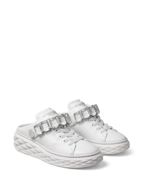 Jimmy Choo Diamond Maxi Sling slippers