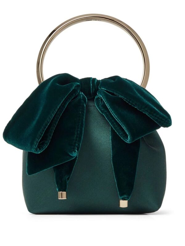 21825737_53198643_1000.jpg Jimmy Choo Bon Bon bow-detail satin bag