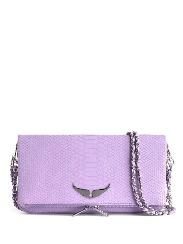 22013963_53714929_1000.jpg Zadig&Voltaire Rock leather clutch bag