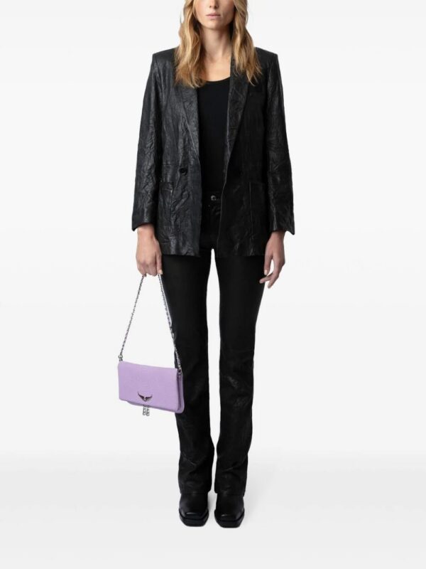 22013963_53714933_1000.jpg Zadig&Voltaire Rock leather clutch bag