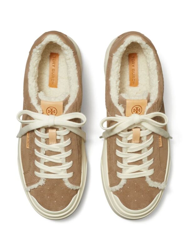 22016151_51716971_1000_19a5e209-7353-4d6f-9bcd-7e92e40a81ff.jpg Tory Burch Ladybug logo-patch sneakers