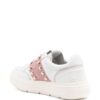 Love Moschino heart-stud lace-up sneakers