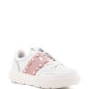 Love Moschino heart-stud lace-up sneakers