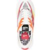Love Moschino colour-block panelled leather sneakers