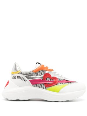 22025653_51858235_1000_6f113eaf-8da8-47aa-b310-76f09a268764.jpg Love Moschino colour-block panelled leather sneakers