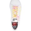 Love Moschino logo-print leather sneakers