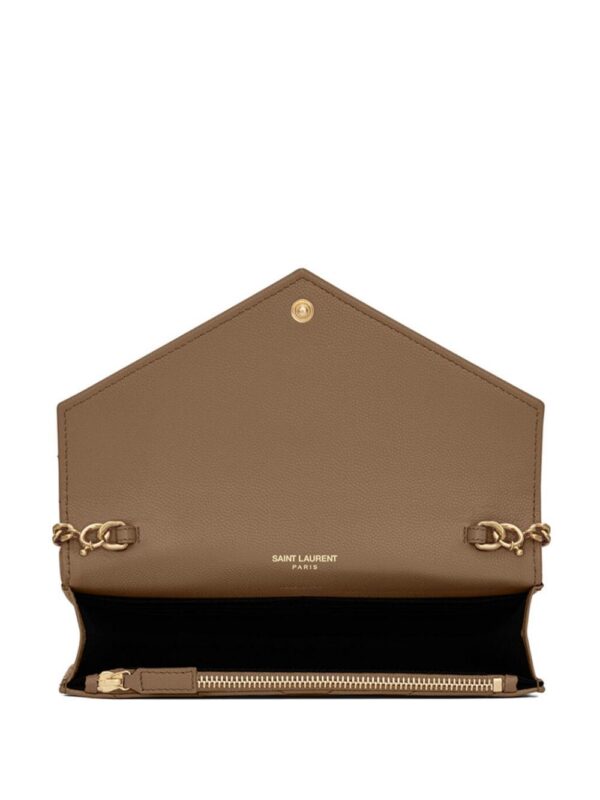 22041842_51730261_1000.jpg Saint Laurent small Cassandre leather clutch bag