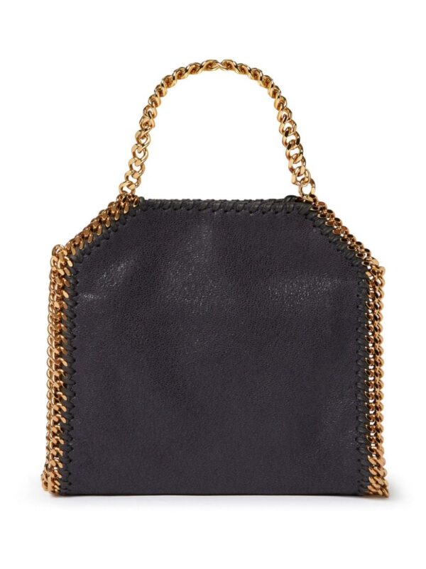 22049626_51931859_1000.jpg Stella McCartney mini Falabella logo-engraved tote bag
