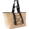 22103601_52257183_1000.jpg Off-White Arrows raffia tote bag