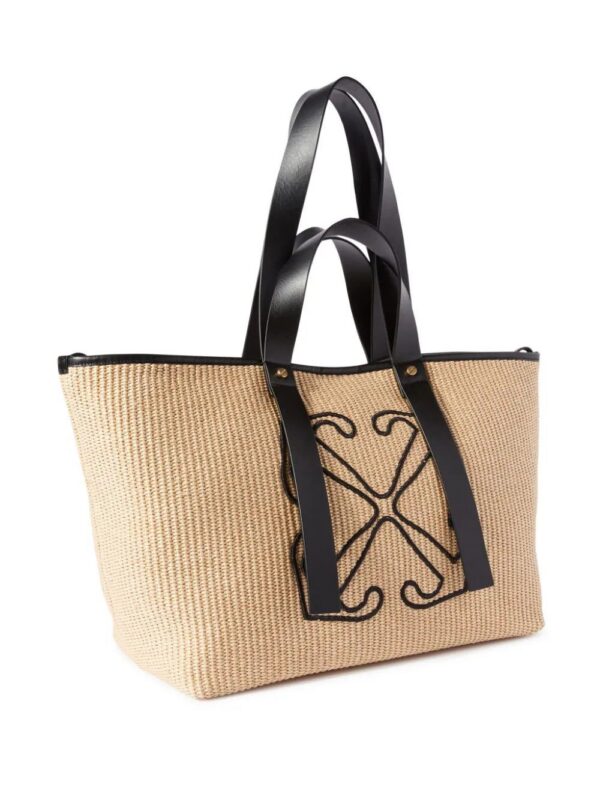 22103601_52257183_1000.jpg Off-White Arrows raffia tote bag