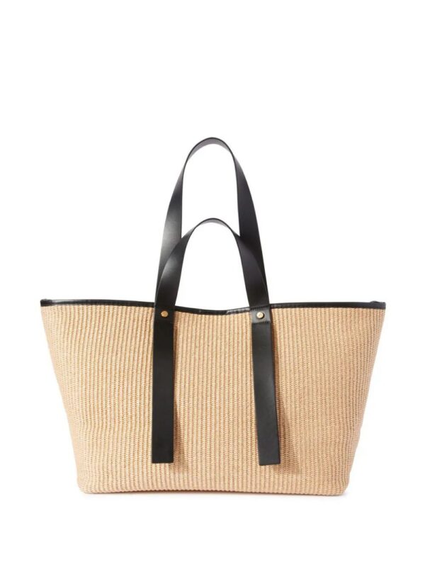22103601_52257185_1000.jpg Off-White Arrows raffia tote bag