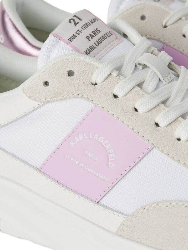 Karl Lagerfeld Maison Band leather sneakers