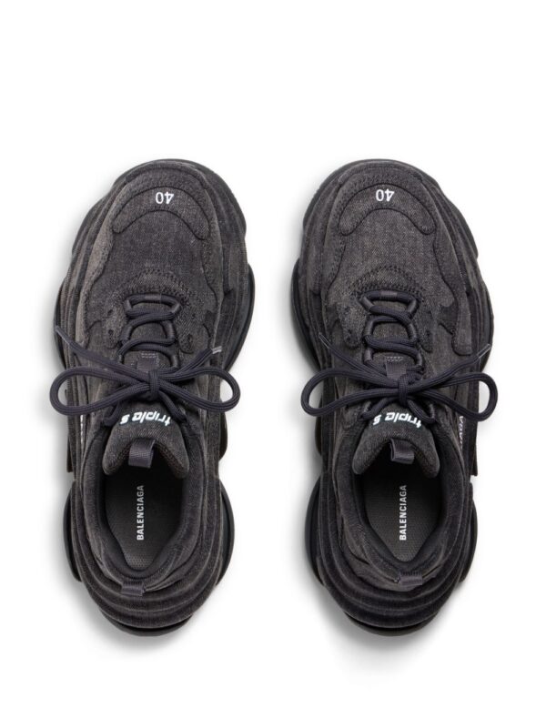 Balenciaga Triple S denim sneakers