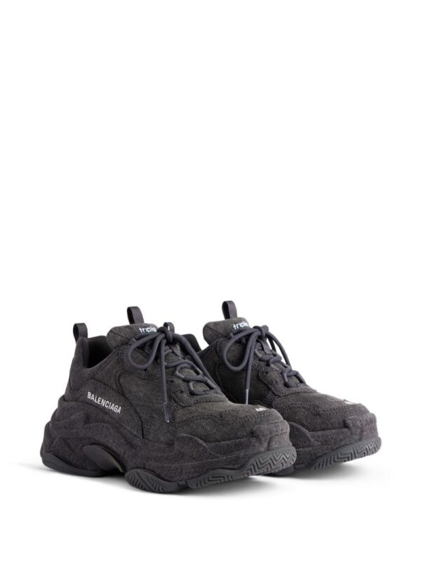 Balenciaga Triple S denim sneakers