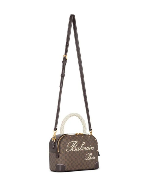 22144201_51898865_1000.jpg Balmain mini Monogram leather tote bag
