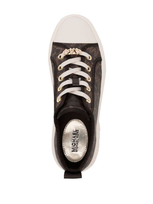 Michael Michael Kors Evy Empire monogram-patterned sneakers
