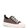 Michael Michael Kors Evy Empire monogram-patterned sneakers