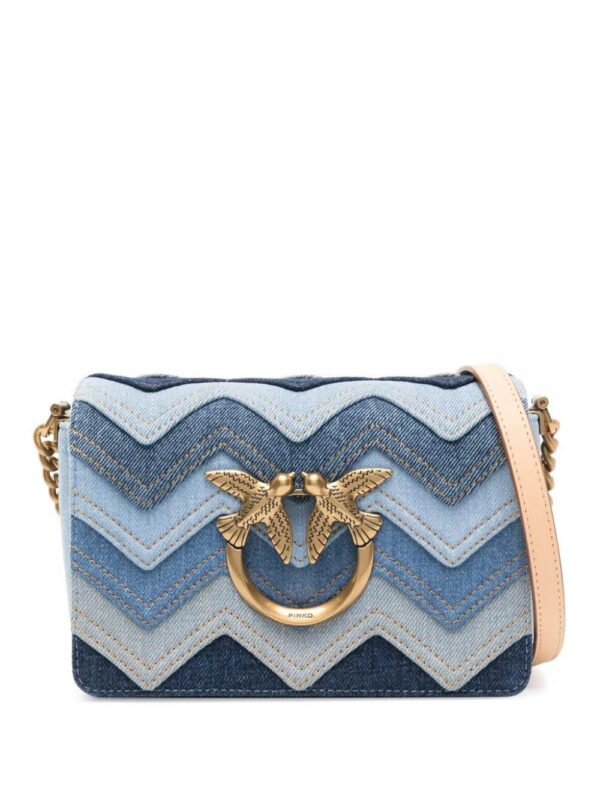 22157268_52410708_1000.jpg PINKO mini Love Click denim shoulder bag