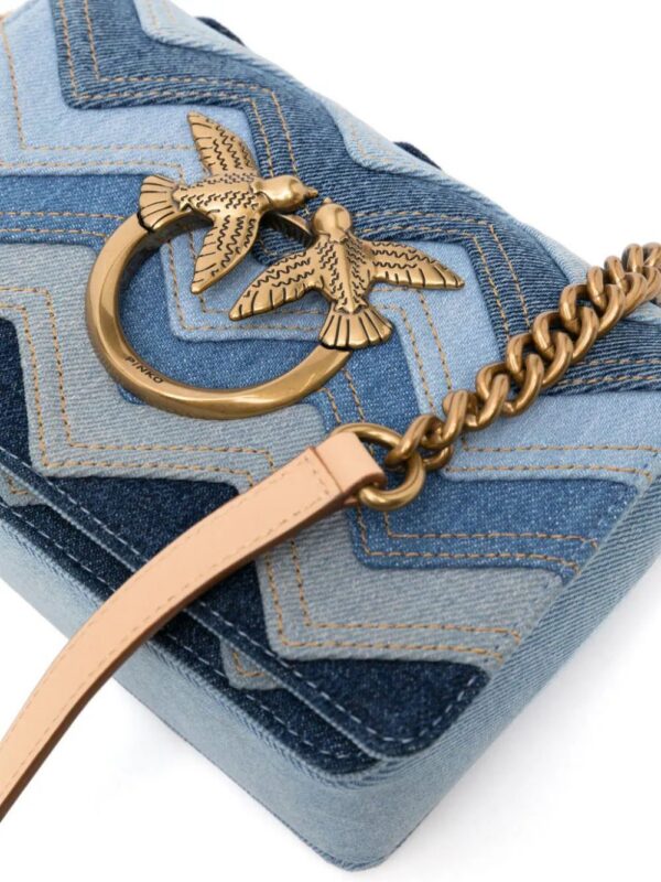 22157268_52410726_1000.jpg PINKO mini Love Click denim shoulder bag