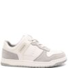 Coach panelled suede leather sneakers
