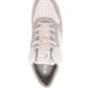 Coach panelled suede leather sneakers