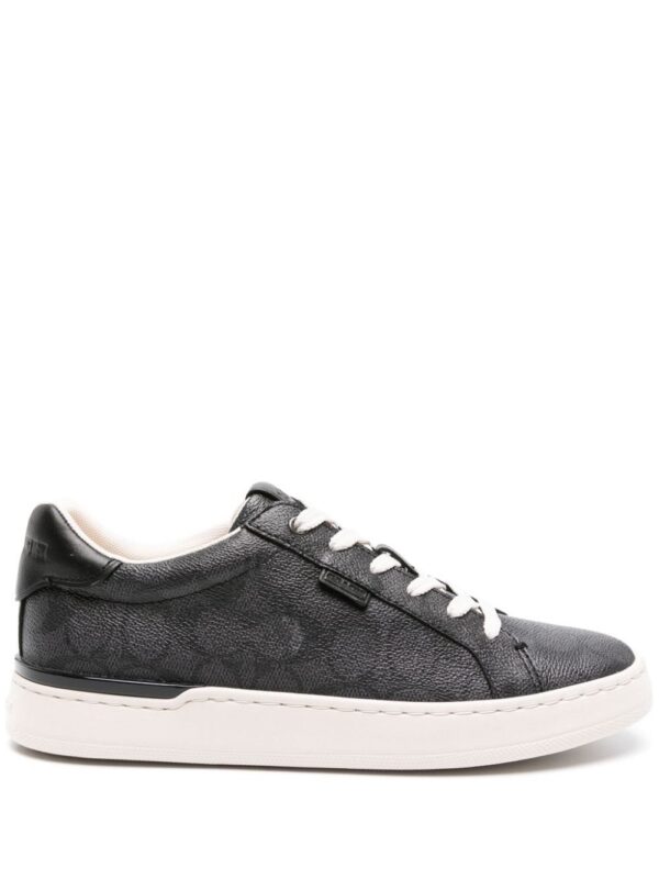 22161792_52008713_1000_18682bd8-7781-4762-b87d-118af7b6a2a8.jpg Coach logo-print leather sneakers