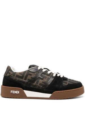 22165961_52023483_1000_08e6609c-2a90-42c9-b129-724d6ef3577f.jpg FENDI Zucca-monogram panelled sneakers