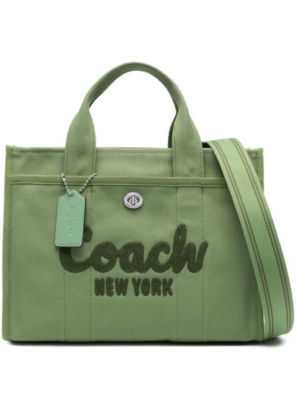 22194238_52057437_1000.jpg Coach Cargo logo-appliqué tote bag